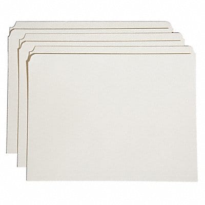 File Folders Manila 8-1/2 H x 11 W PK100