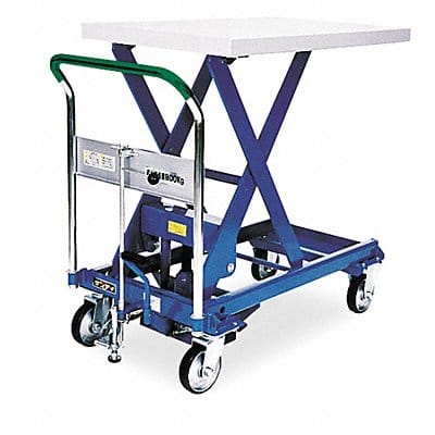 Scissor Lift Cart 1760 lb Steel Fixed