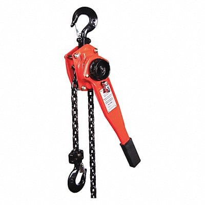 Lever Chain Hoist 3000 lb Lift 5 ft.