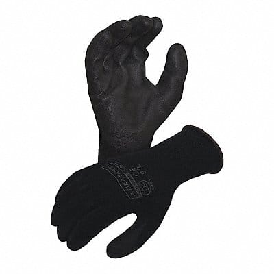 PU Coated Gloves Black/Black L PR