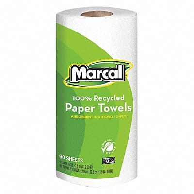 Towel 2-Ply 60 Sheet/Roll PK15