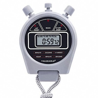 Stopwatch Traceable Digital NIST