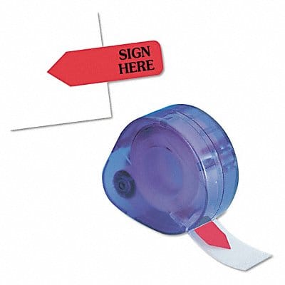 Flag SignHere Dispenser Red PK120