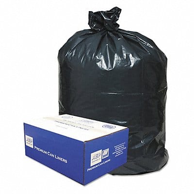 Trash Can Liner 30gal Black PK250