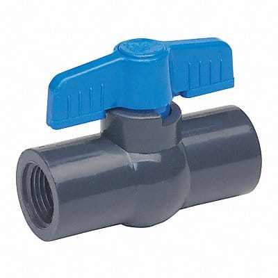 PVC Ball Valve Inline FNPT 1/2