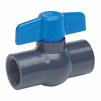 PVC Ball Valve Inline FNPT 1-1/4