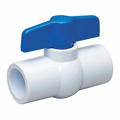 PVC Ball Valve Inline Socket 3/4