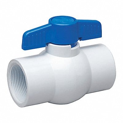 PVC Ball Valve Inline FNPT 1-1/2