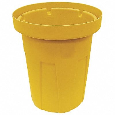 Trash Can 22 gal Yellow