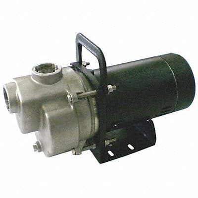 Self Priming Pump 1 HP Aluminum