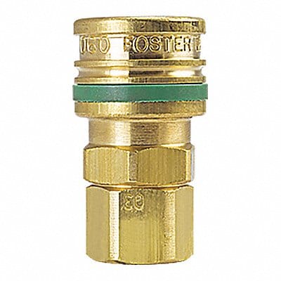 Brass 1/4 Socket 1/4 FPT