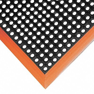 Drainage Mat Black wOrngBrdr 2ft2 x3ft4