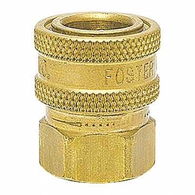 Straight-Thru Brass Socket 1 FPT