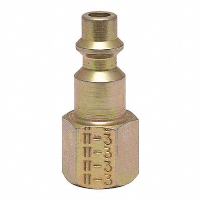 Industrial Plug 1/4 FPT Brass