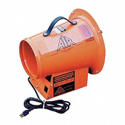 Confined Space Fan Orange 18 W