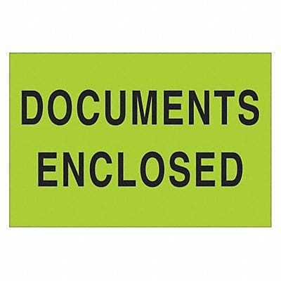 Label Documents Enclosed 2x3