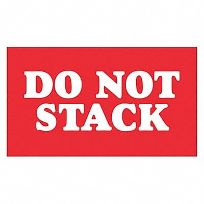 Label Do Not Stack 3x5 RL500