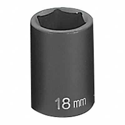 Socket 18mm 1/2 D Impact 6pt.