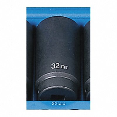 Socket 32mm 1/2 D Impact 6pt. D