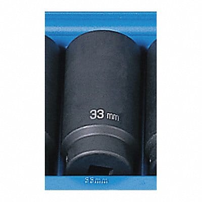 Socket 33mm 1/2 D Impact 6pt. D