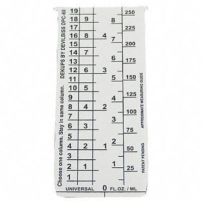 Disposable Measuring Guide Inserts PK10