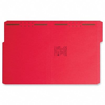 Pressboard Folder 2 Fastener Red PK50