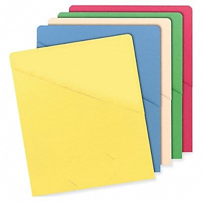 File Jacket Slash Cut Asst 25/PK PK25