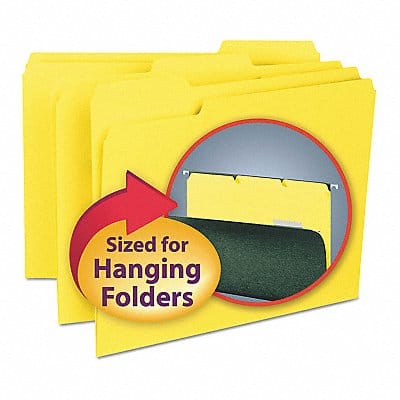 Folders Interior Folder Yellow PK100