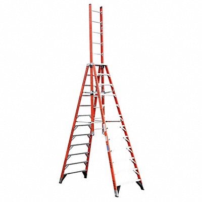 Trestle Extension Ladder Fbrglss 12ft IA