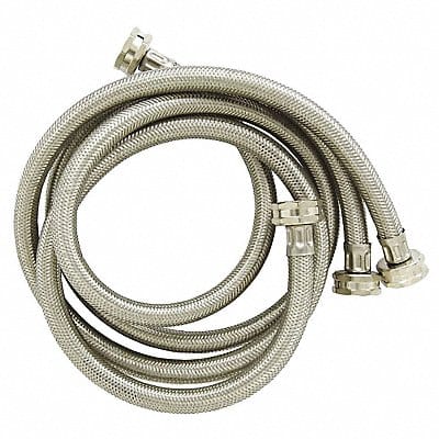 Hose 4 ft Stainless Steel PK2