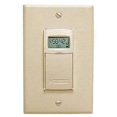 Timer Elect WallSwitch 120-277V 20A LtAl