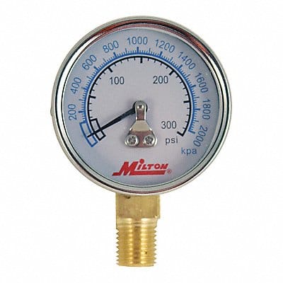 High Pressure Gage 1/4 NPT 0-300PSI