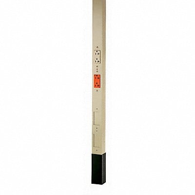 Service Pole Ivory 10 ft 2 L 2.13 W