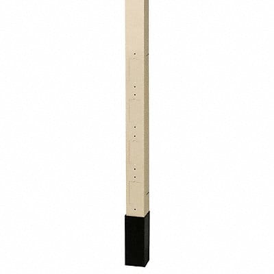 Service Pole Ivory 10 ft 2 L 2.13 W