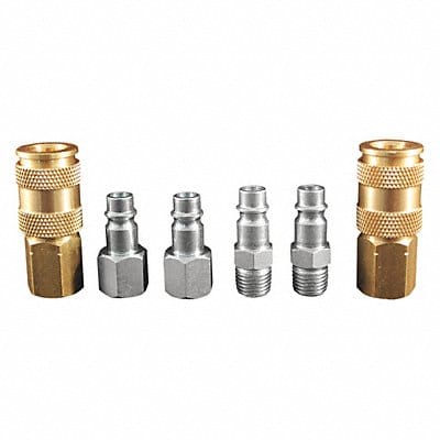 V Style Coupler and Plug Kit 6 Pcs