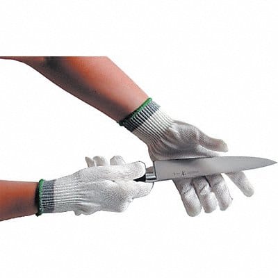 Cut Resistant Glove W/HPPE Lev 5 Wht