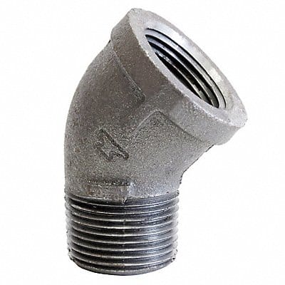 45 Street Elbow Malleable Iron 1 in