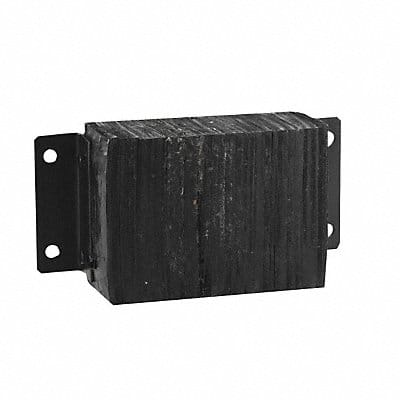 Dock Bumper 10x6x14-3/4 in Rubber