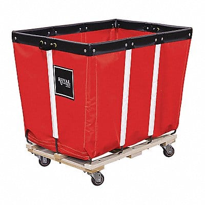 Basket Truck 12 Bu. Cap. Red 36 in L