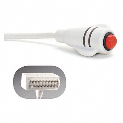 Call Cord Dukane 18-Pin Din White 10 ft.