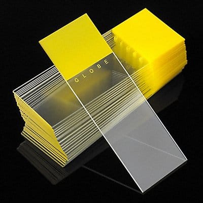 Microscope Slide Yellow PK1440