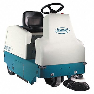 Ride On Sweeper Plastic 3 cu ft.