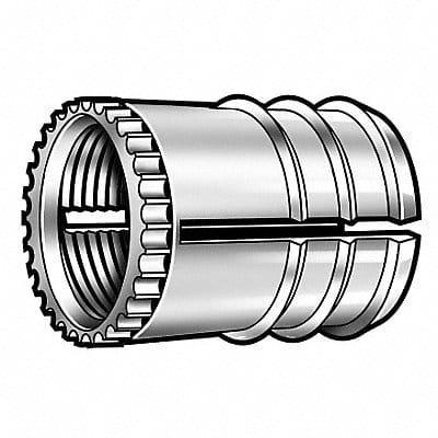 Finsert Brass 5/16 -18 Flush PK10