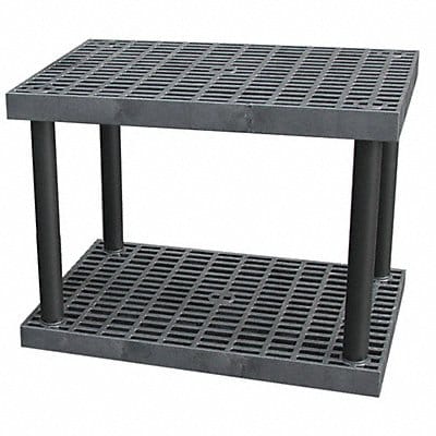 Plstc Shelf 24inx27inx36inShlfLdCp 250lb