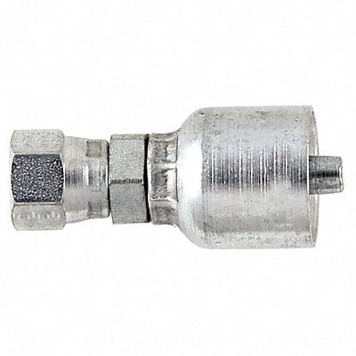 Crimp Fitting 1/2 I.D. 3/4 F JIC