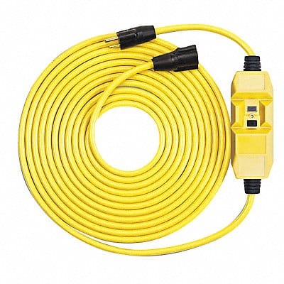 Line Cord GFCI 25 ft Cord L Yellow