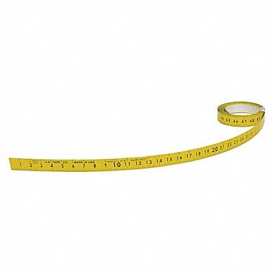 Adhesive Backed Tape Measure Metric