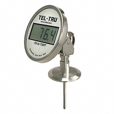 Digital Dial Thermometer 2-1/2 Stem L