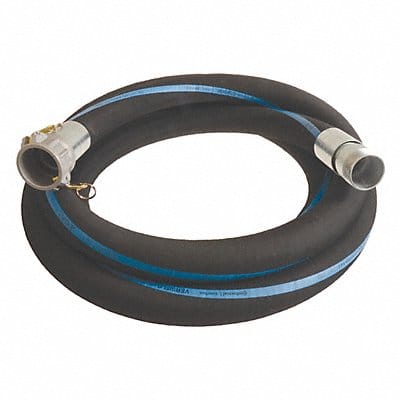 Water Hose 4 ID x 15 ft Black