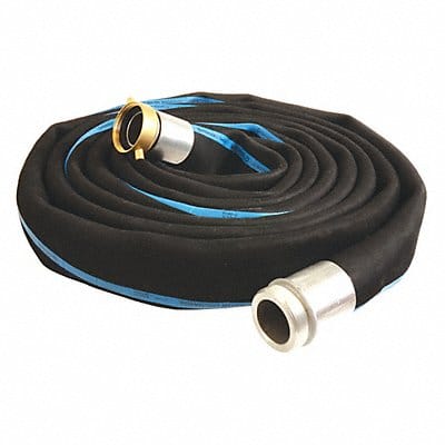 Water Hose 1-1/2 ID x 50 ft Black